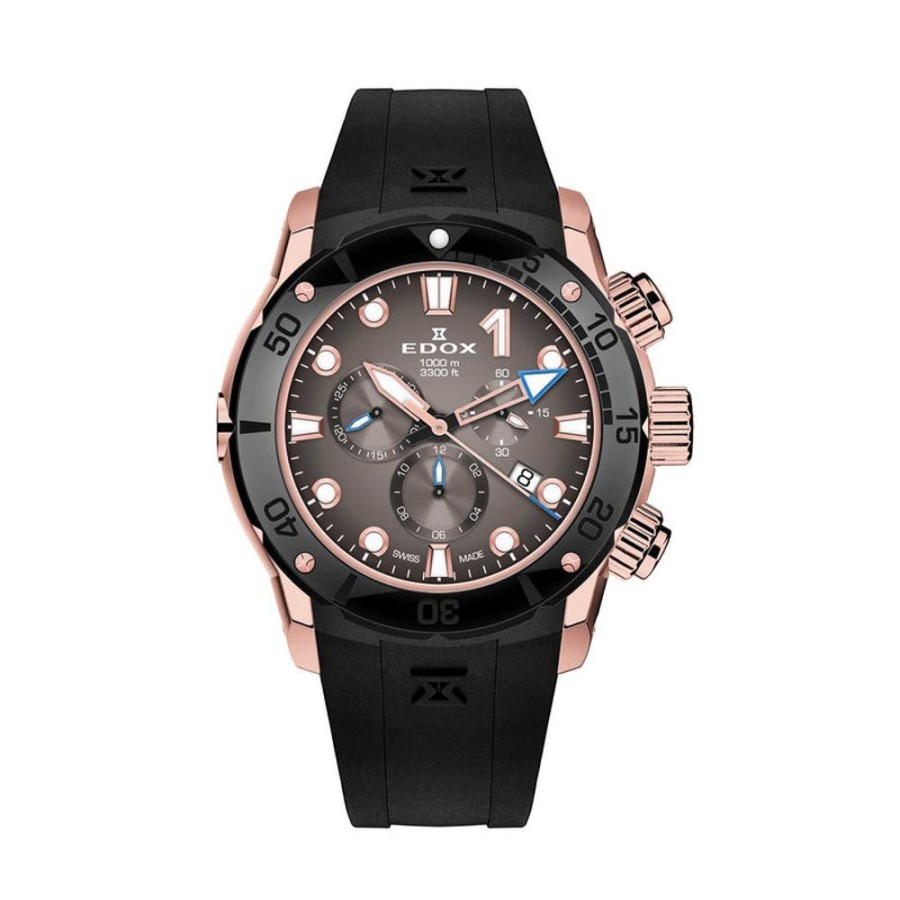 Watches Edox | Co-1 Men'S Chronograph Watch