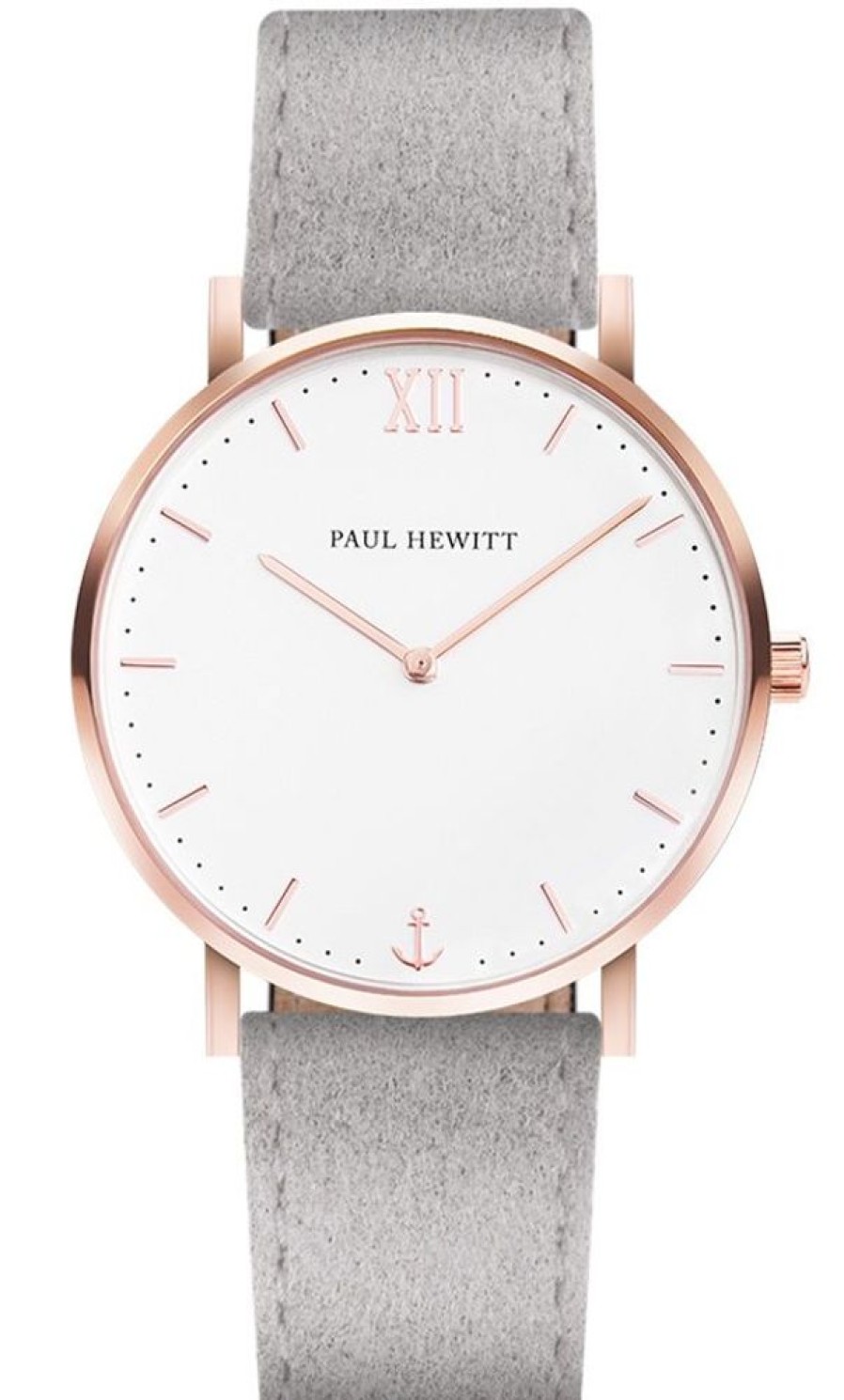 Watches Paul Hewitt | Sailor White Sand Alcantara Watch