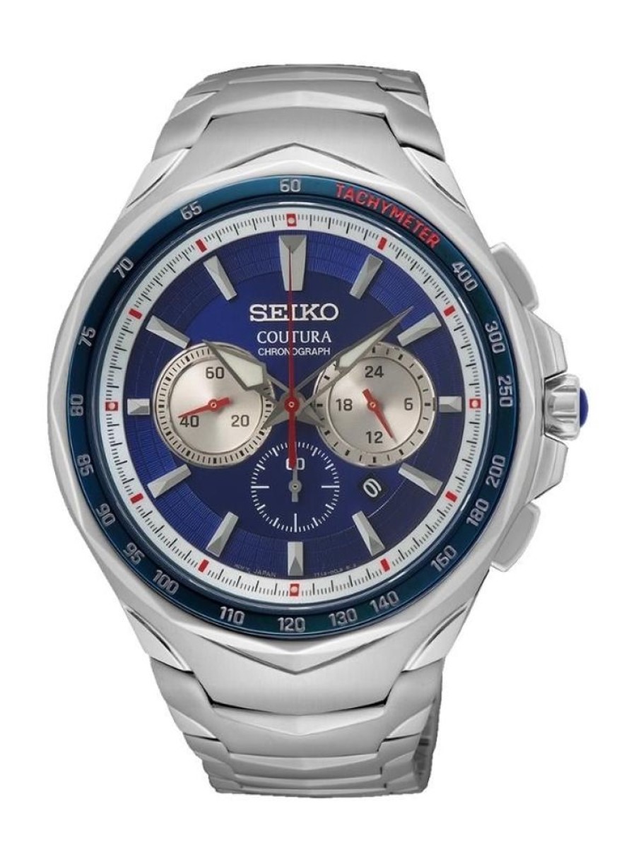 Watches Seiko | Coutura Men'S Chronograph Watch