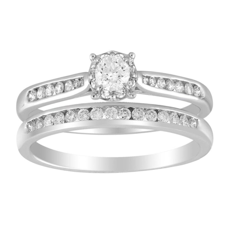 Jewellery Diamonds by WD | Solitai E I G Set With 0.5Ct Diamo D I 9K Gold