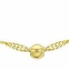 Jewellery Diamonds by WD | 9Ct Yellow Gold Solid Ball Twist Necklace 45Cm