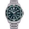 Watches Citizen | Eco-Dive Green Dial Stainless Steel Watch