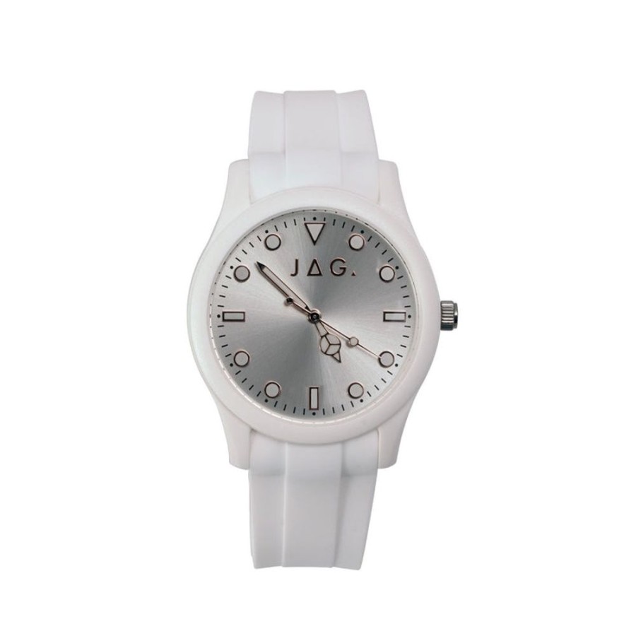 Watches Jag | Coogee White Dial 38.5Mm Watch