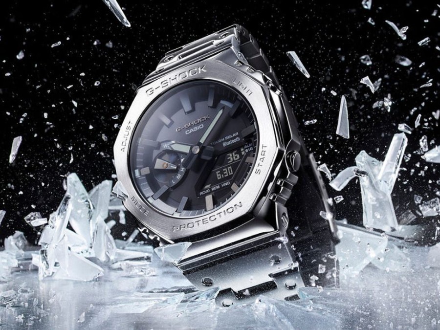 Watches G-Shock | Solar Casioak Steel Bluetooth