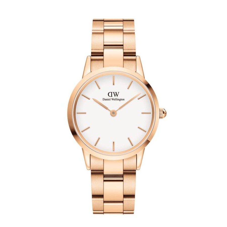 Watches Daniel Wellington | Iconic Link 32Mm White Dial Watch