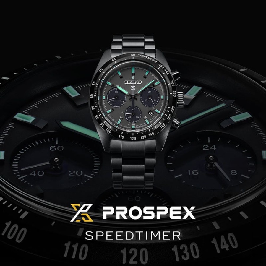 Watches Seiko Prospex | Black Series Speedtimer