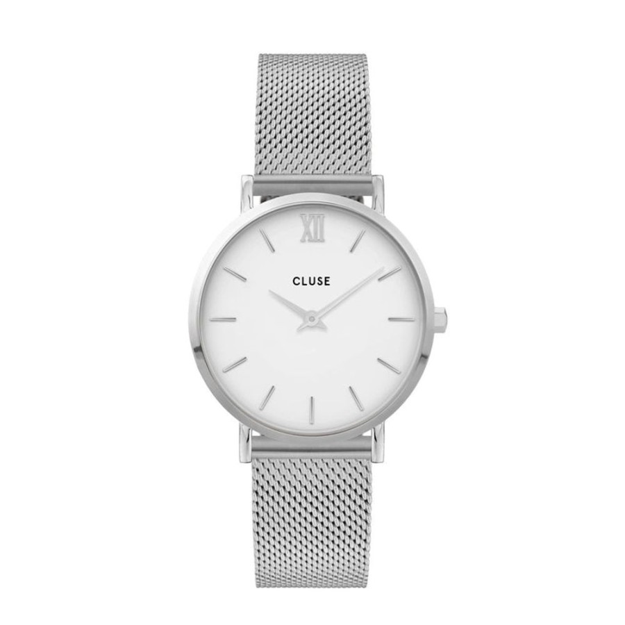 Watches Cluse | Cluse Minuit Silver Watch