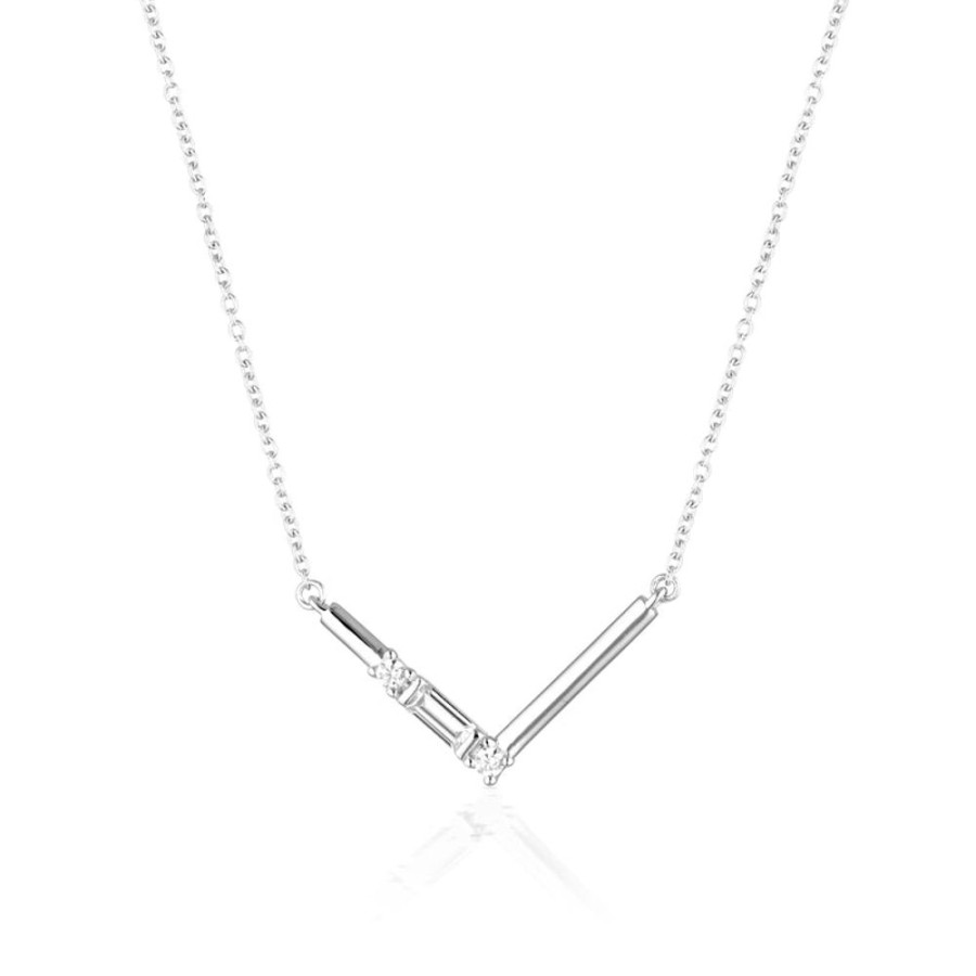 Jewellery Georgini | Georgini The Layered Edit Tiga Necklace Silver