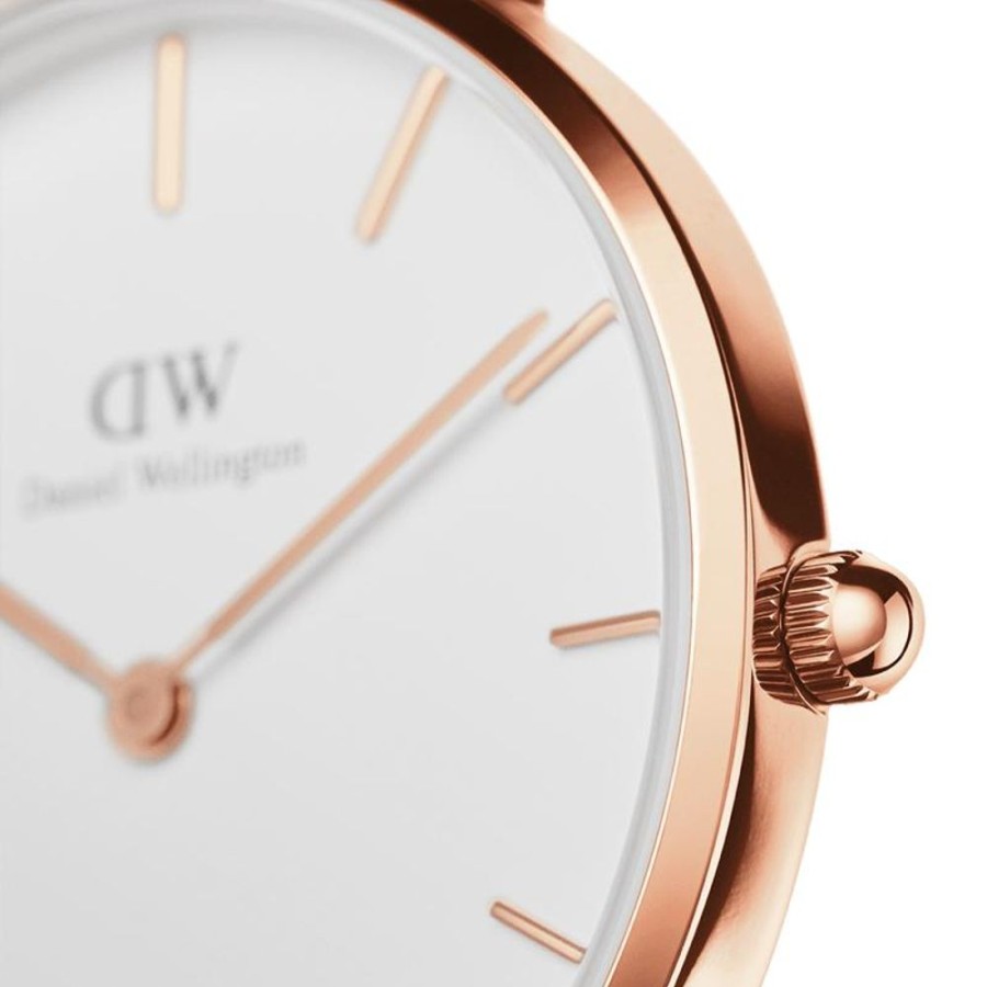 Watches Daniel Wellington | 3A Petite 28Mm Roselyn White Watch