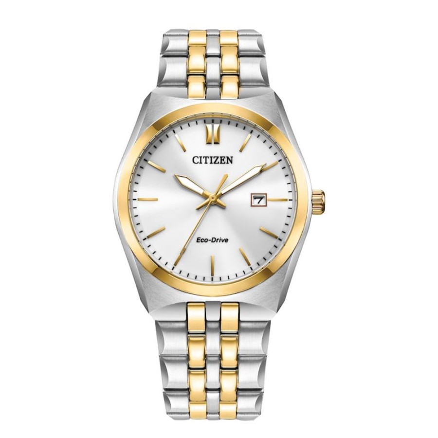 Watches Citizen | Eco-Drive Stainless Steel White Dial Watch