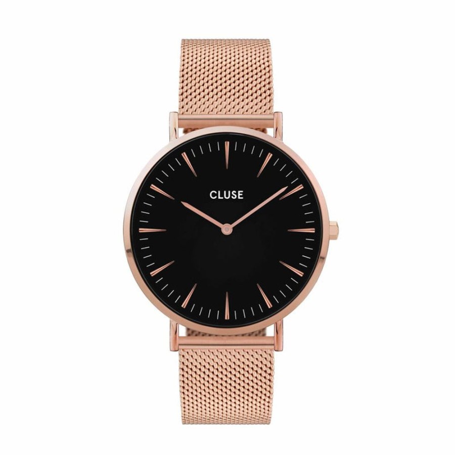 Watches Cluse | Cluse Boho Chic Mesh Rose Gold Watch