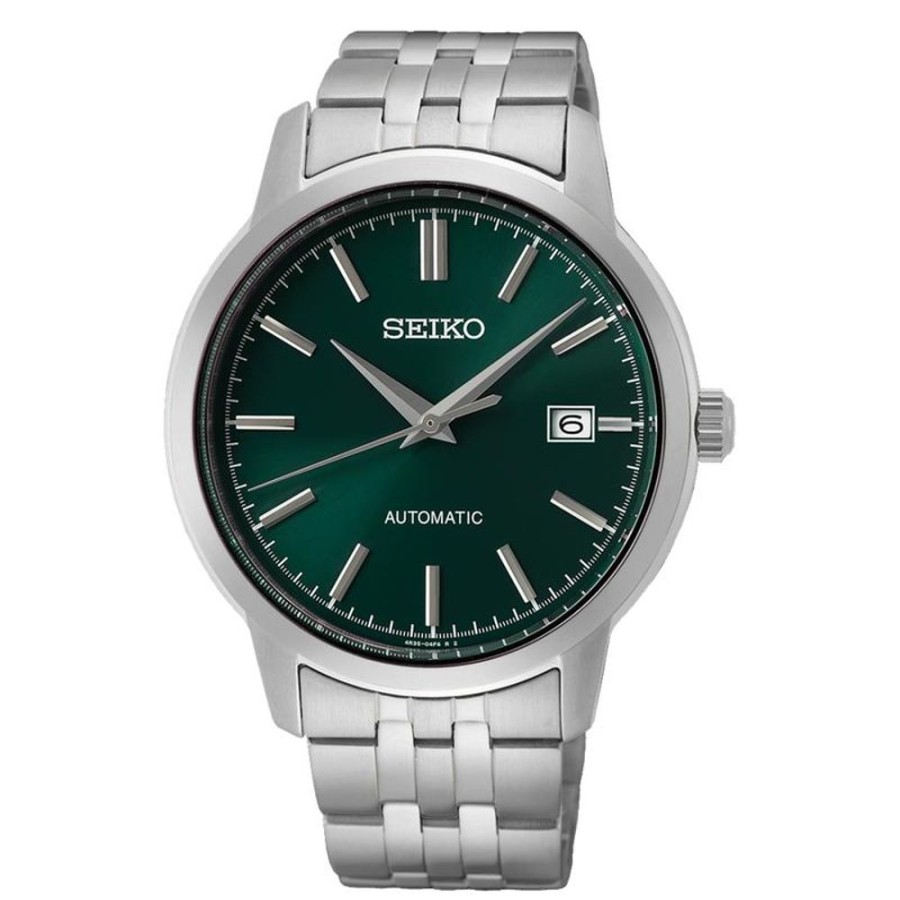 Watches Seiko | Essentials Automatic 100M Green Dial