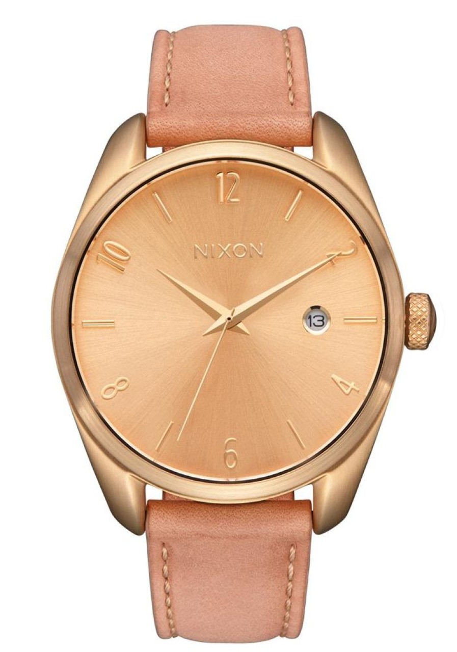 Watches Nixon | Thalia Leather Gold Dial