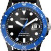 Watches Fossil | Three Hand Black Dial