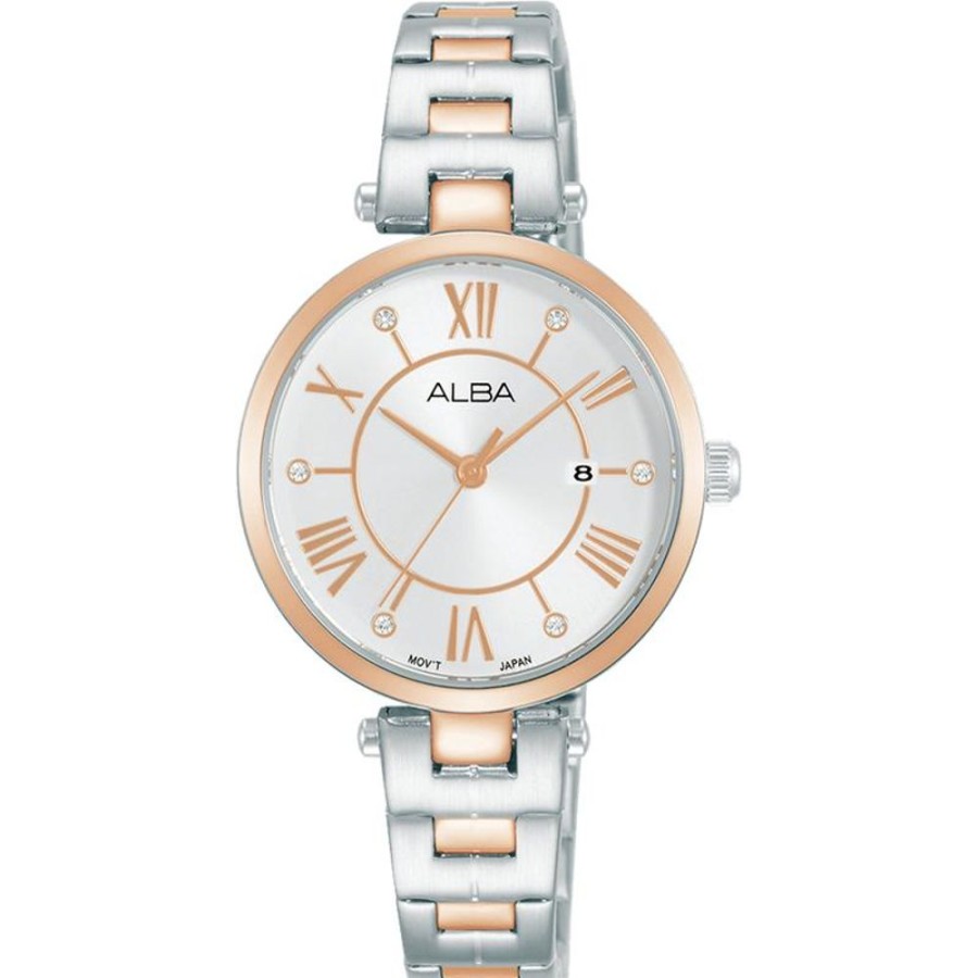 Watches Alba | Fashion Dress Analogue Silver Dial