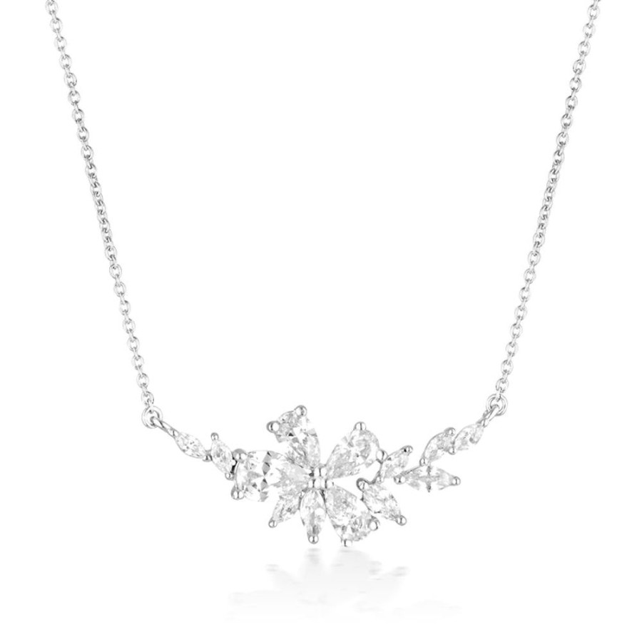 Jewellery Georgini | Georgini Iconic Bridal Hyacinth Necklace Silver