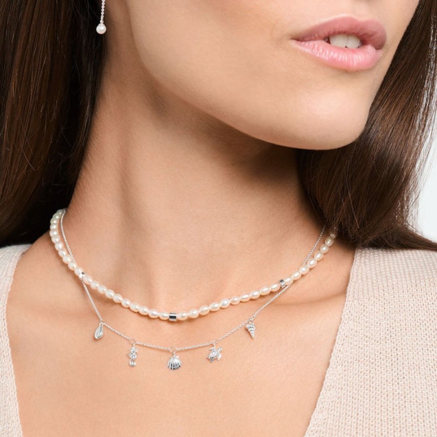 Jewellery Thomas Sabo | Necklace With Pearls