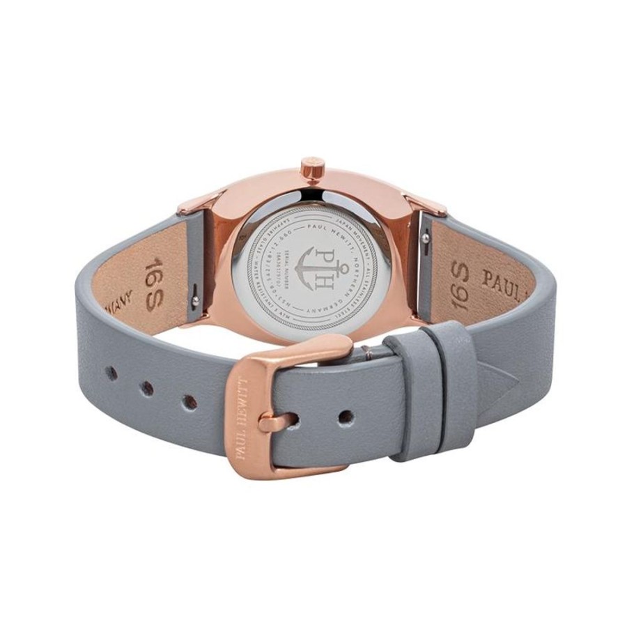 Watches Paul Hewitt | Modern Edge Rose Sunray Graphite Watch