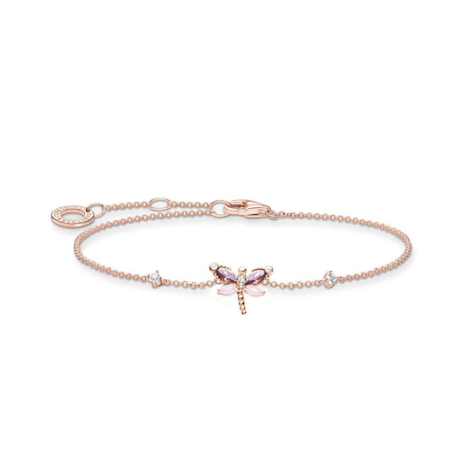 Jewellery Thomas Sabo | Bracelet Dragonfly Rose Gold