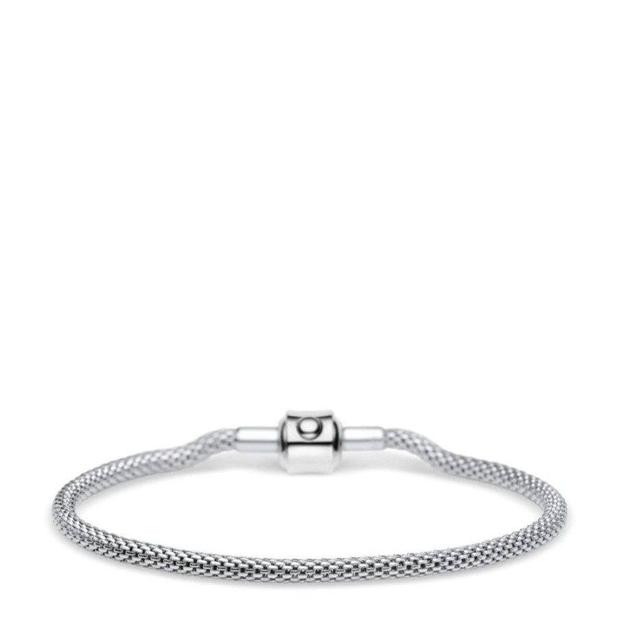 Jewellery Bering | Bering Arctic Symphony Silver Bracelet Medium