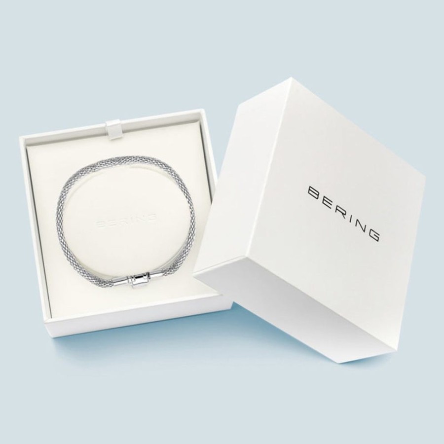 Jewellery Bering | Bering Arctic Symphony Silver Bracelet Medium