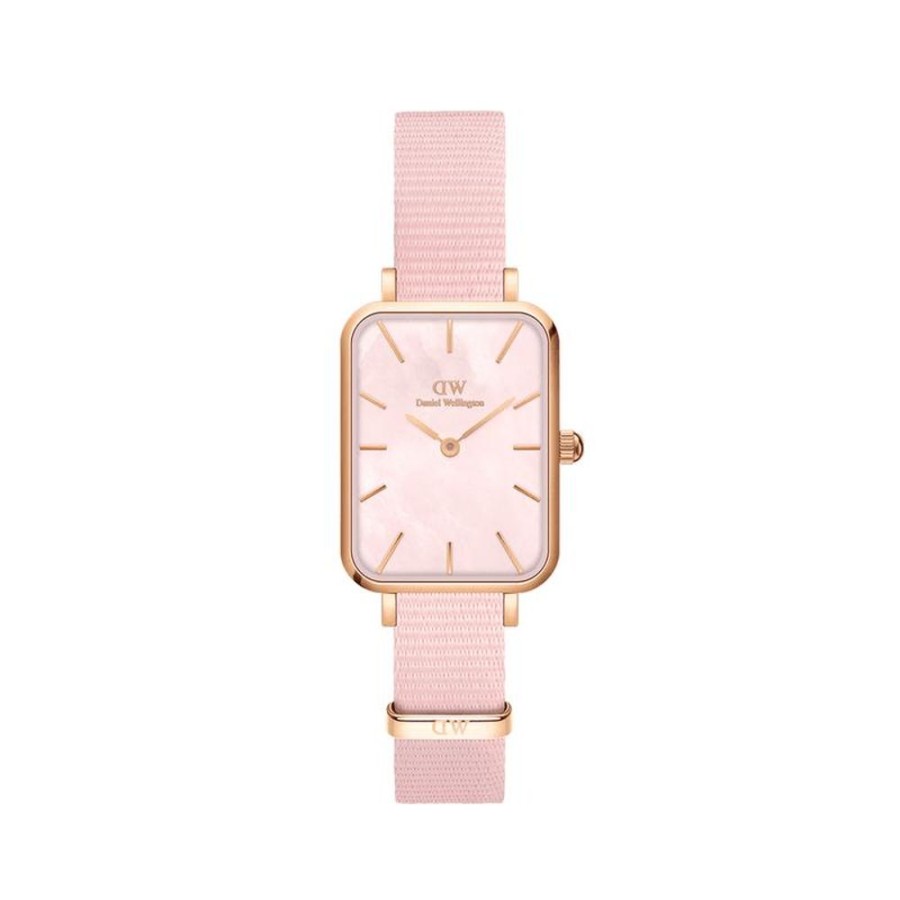 Watches Daniel Wellington | Quadro 20X26 Coral Mother Of Pearl Dial