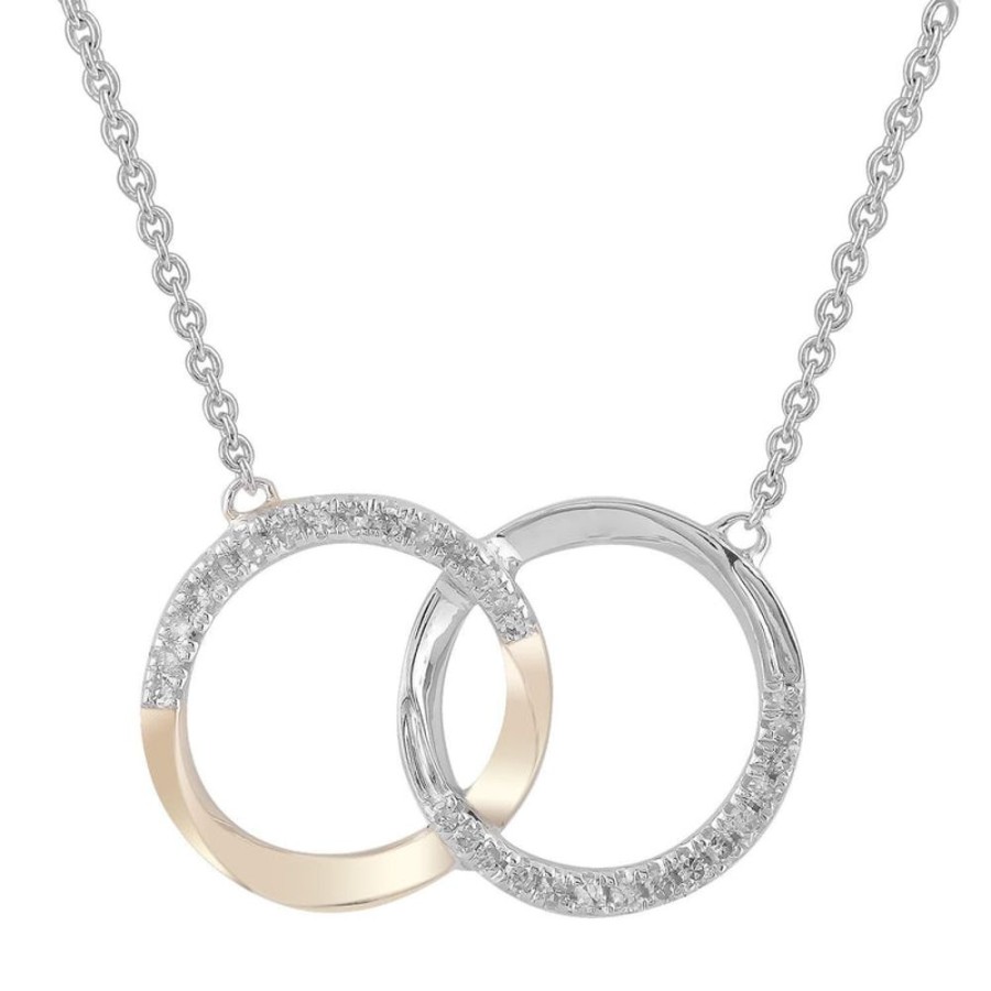 Jewellery Diamonds by WD | Necklace With 0.1Ct Diamonds In 9K