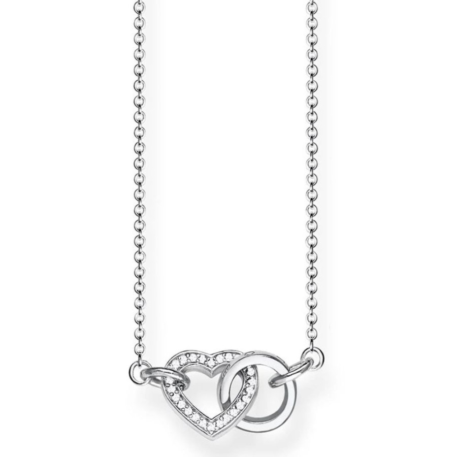 Jewellery Thomas Sabo Jewellery | Thomas Sabo Together Heart Small Necklace