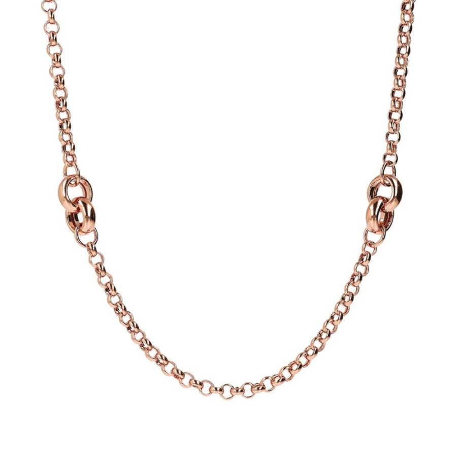 Jewellery Bronzallure | Purezza Long Rolo Link Necklace