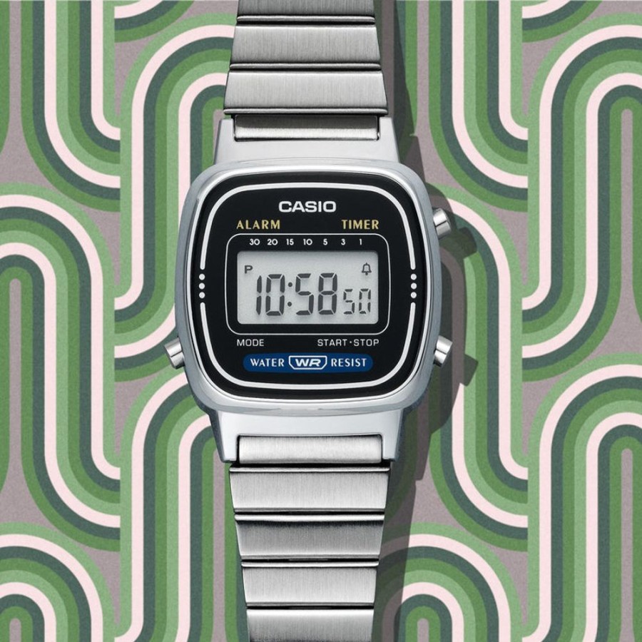 Watches Casio | Silver Stainless Steel Watch