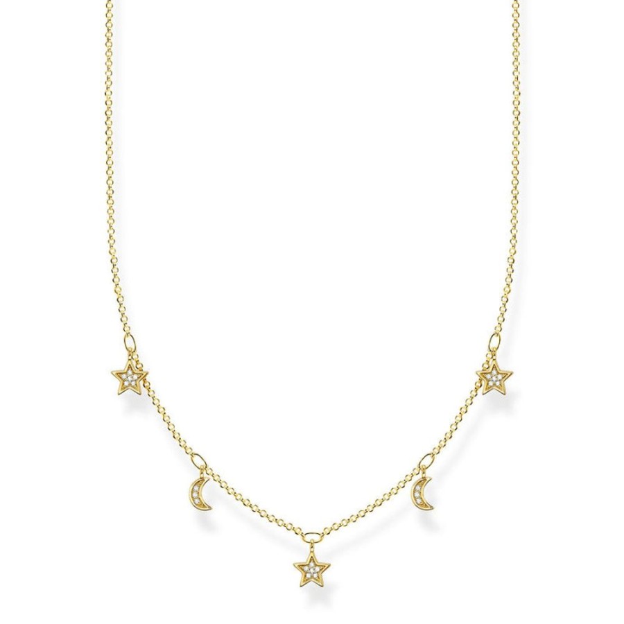 Jewellery Thomas Sabo | Necklace Crescent Moons & Stars