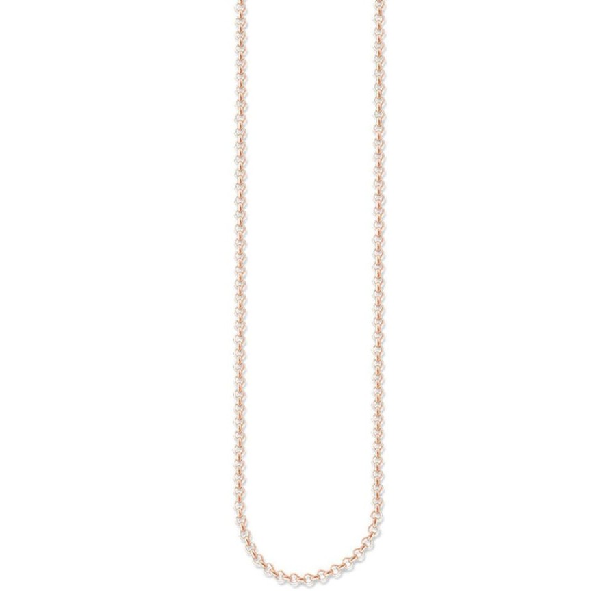 Jewellery Thomas Sabo | Round Belcher Chain - Rose Gold