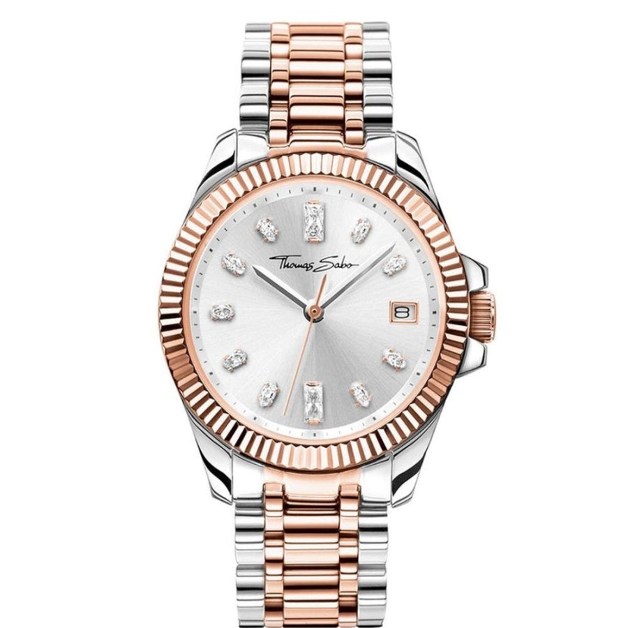 Watches Thomas Sabo | Divine Stainless Steel Silver Dial