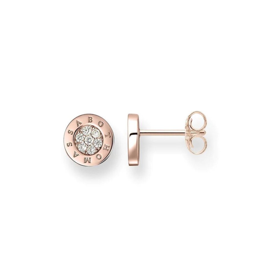 Jewellery Thomas Sabo Jewellery | Thomas Sabo Ear Studs Classic Pave