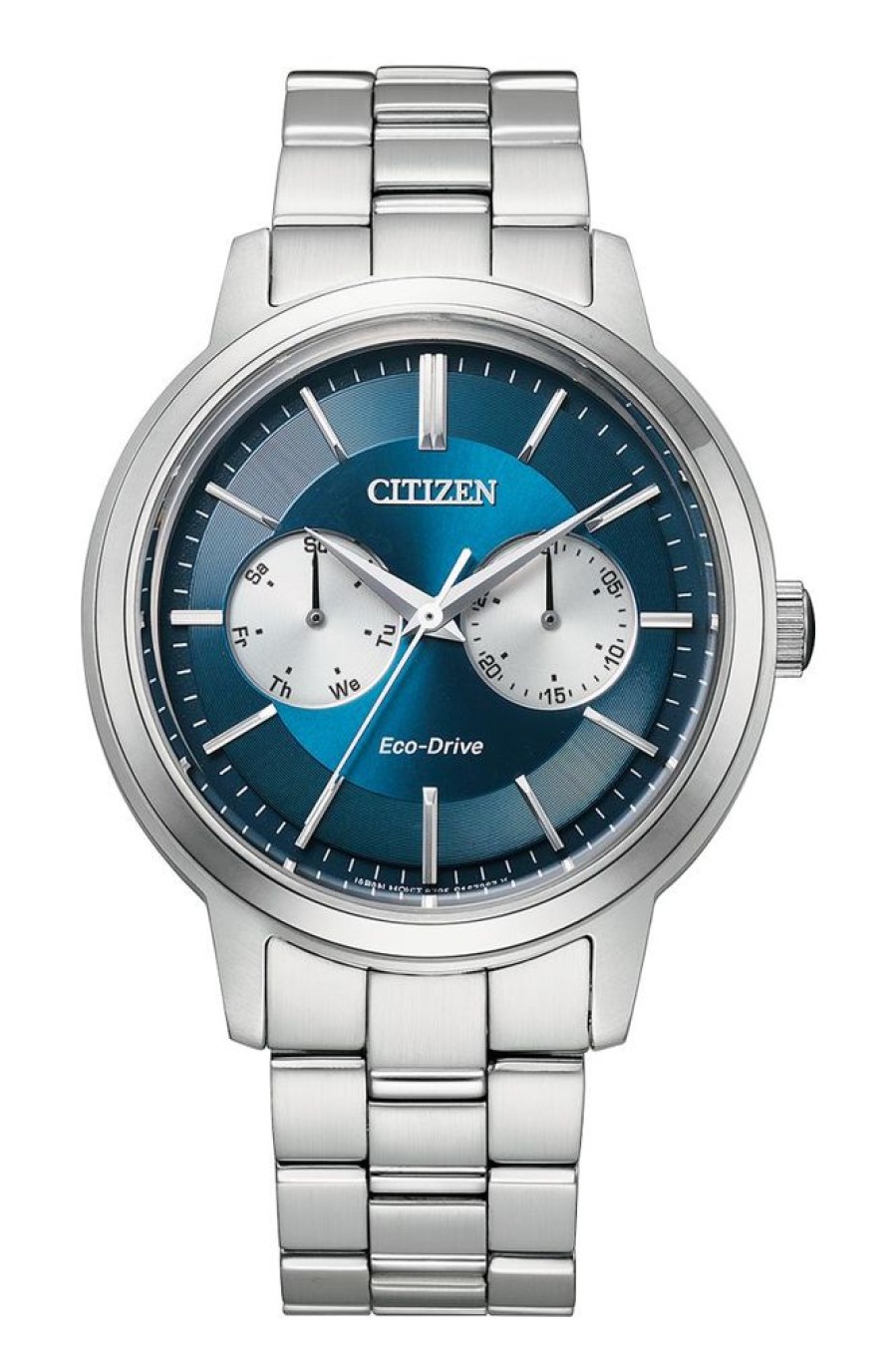 Watches Citizen | Eco-Drive Stainless Steel Blue Dial Watch