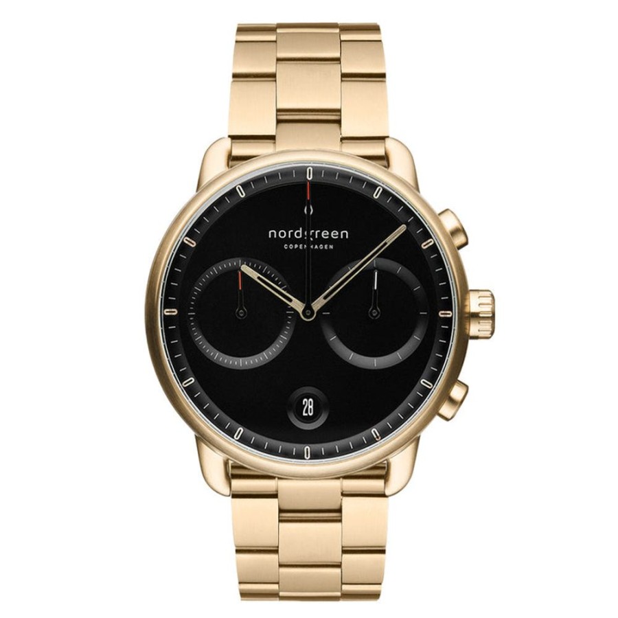 Watches Nordgreen | Pioneer 42Mm Gold Watch