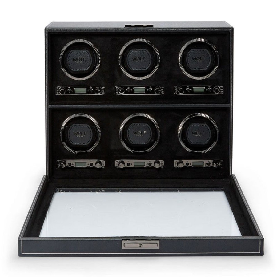 Accessories Wolf | British Racing 6 Piece Watch Winder