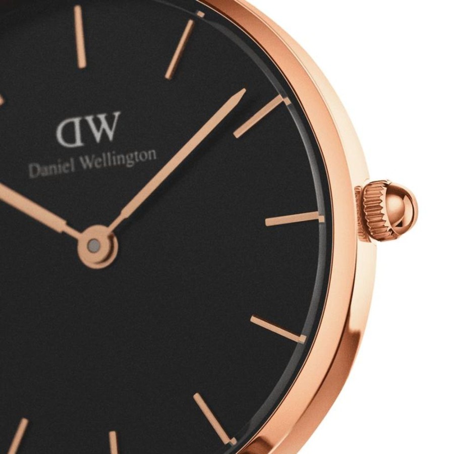 Watches Daniel Wellington | Petite 28Mm Cornwall Rg Black