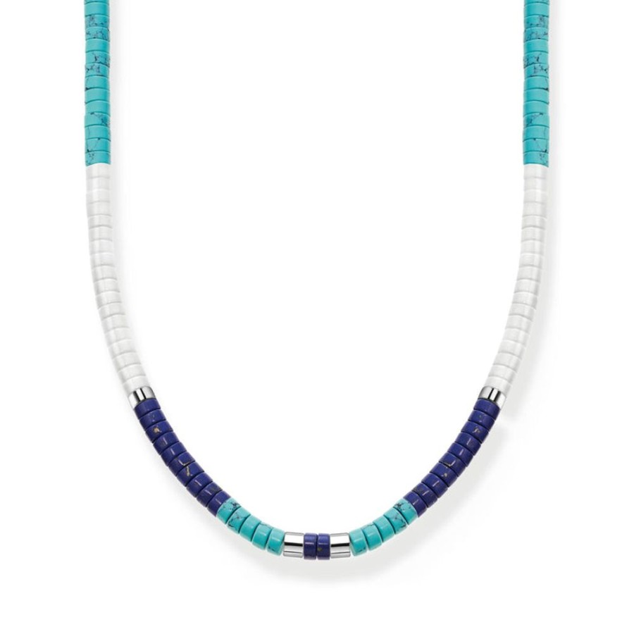 Jewellery Thomas Sabo | Necklace With Blue Stones