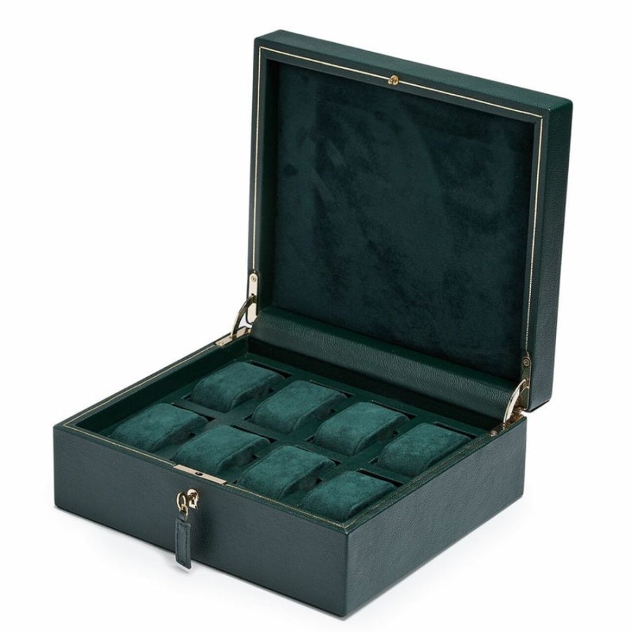 Accessories Wolf | British Racing 8 Pc Watch Box