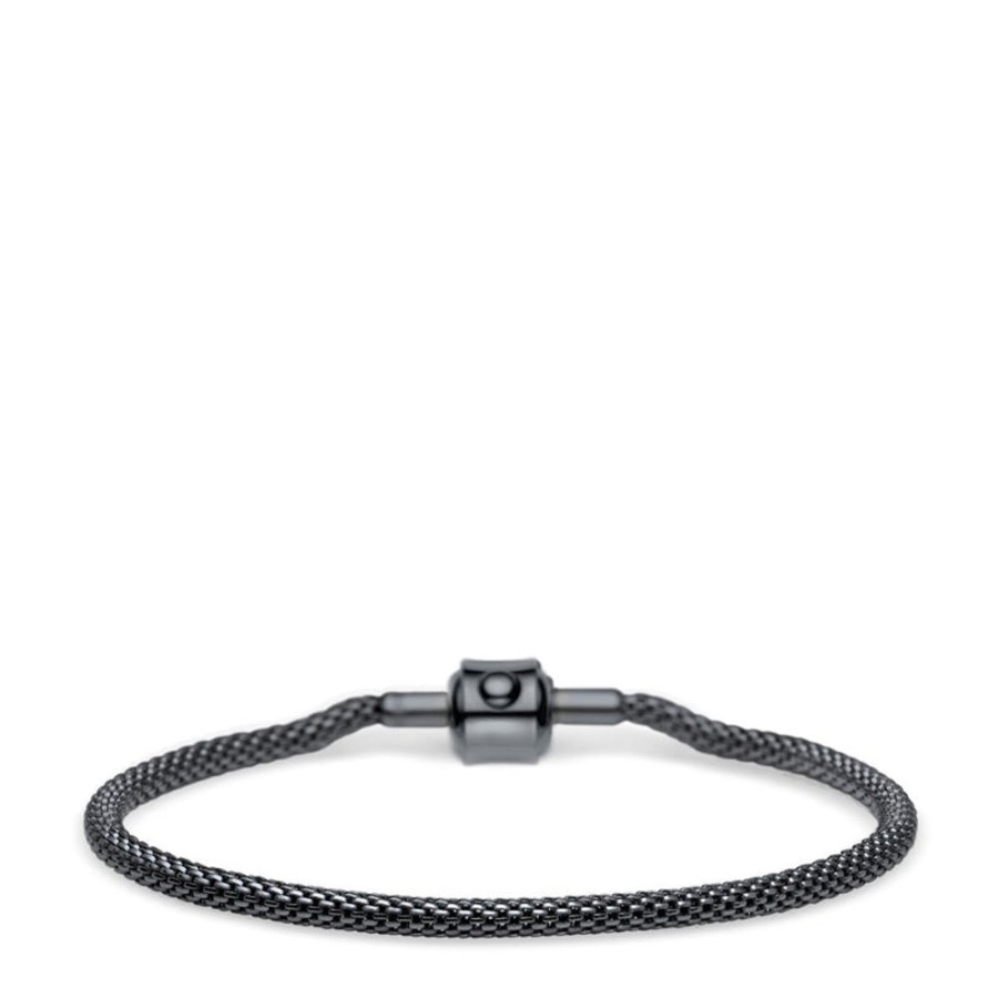 Jewellery Bering | Bering Arctic Symphony Black Bracelet Medium