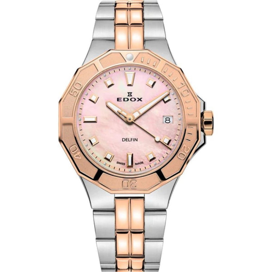 Watches Edox | Delfin The Original Analogue Women'S Watch