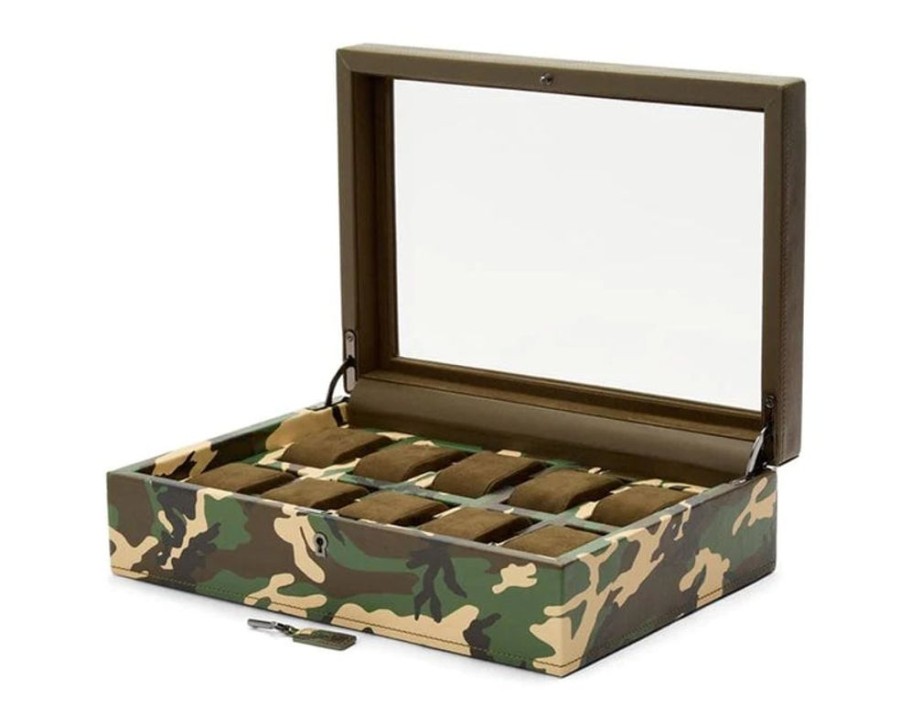 Accessories Wolf | Wolf Elements 10 Piece Watch Box