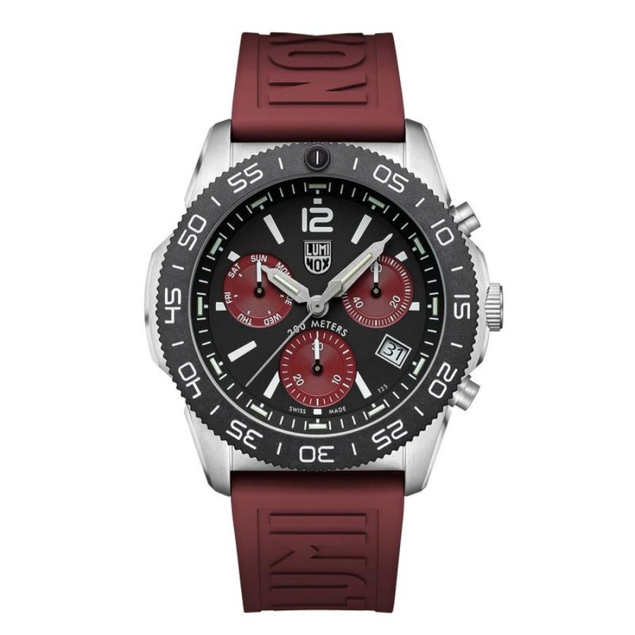 Watches Luminox | Pacific Diver Chronograph Black Dial Watch