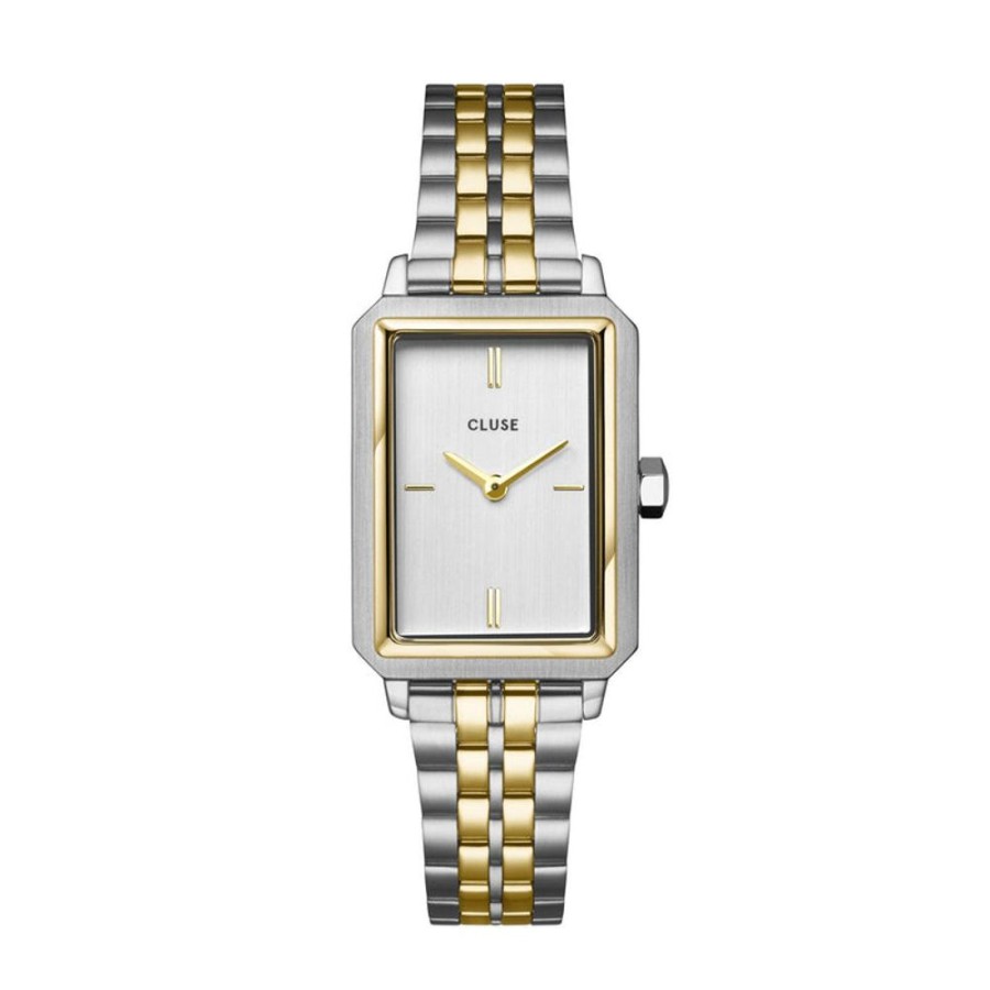 Watches Cluse | Cluse Fluette Bicolour Link Watch