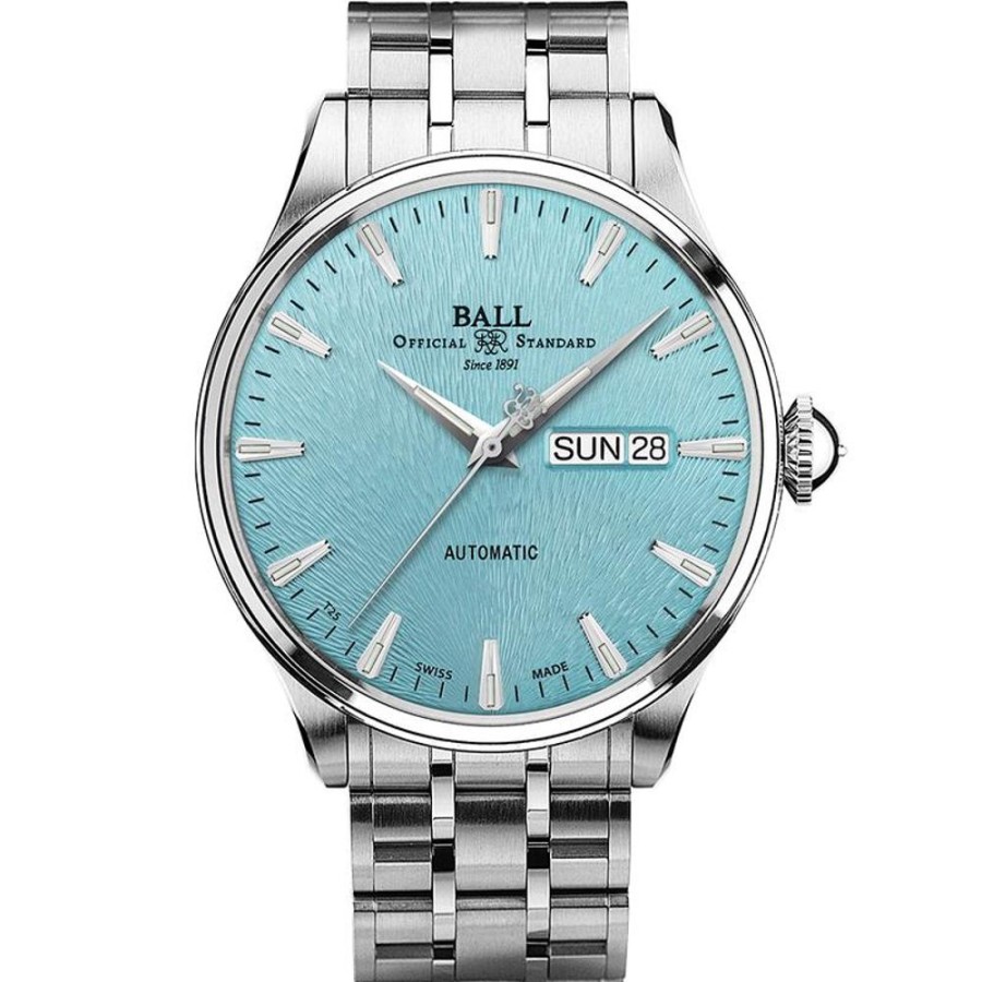 Watches Ball | Trainmaster Eternity Ice Blue