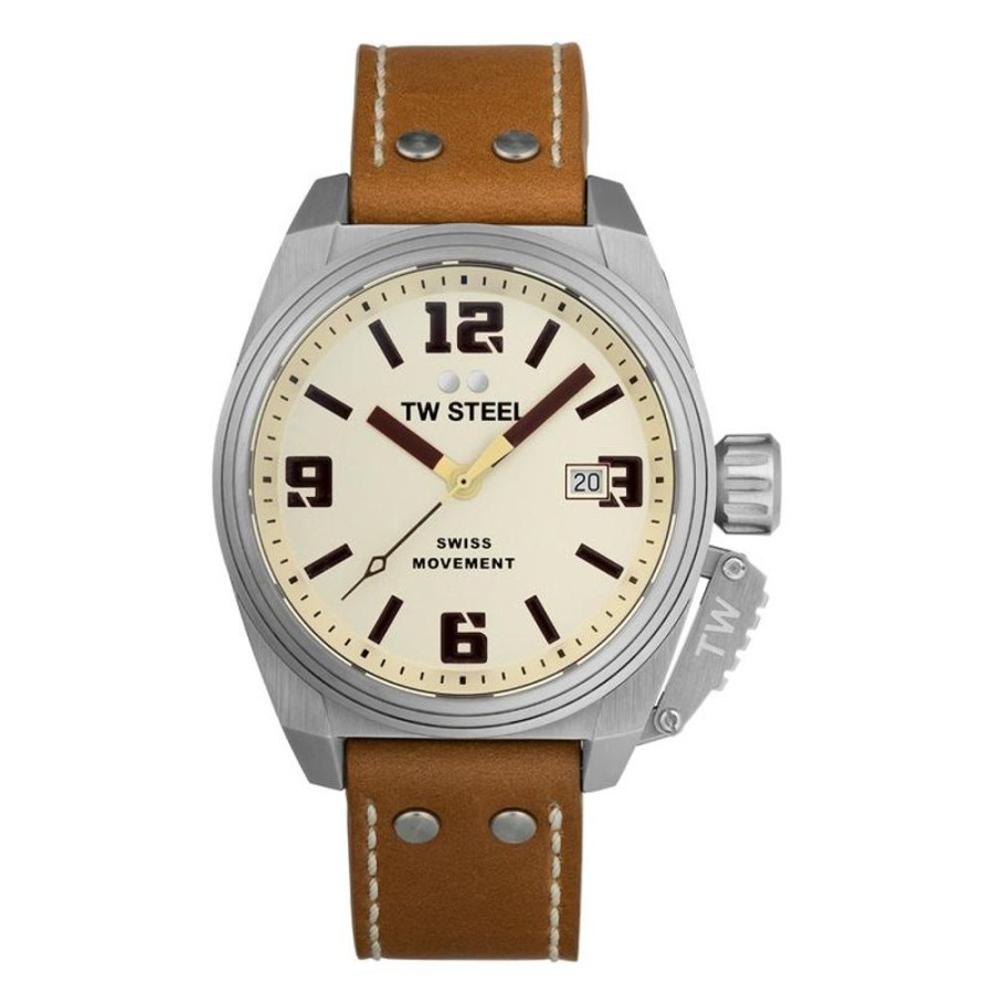 Watches TW Steel | Swiss Canteen Cream Dial