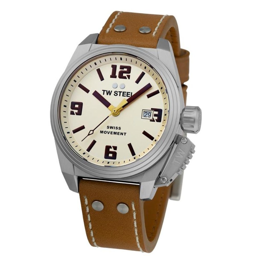 Watches TW Steel | Swiss Canteen Cream Dial