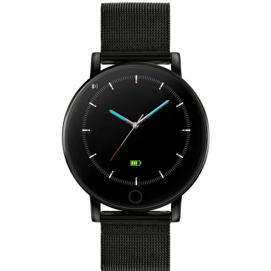 Watches Reflex Active | Series 5 Black Mesh Smart Watch