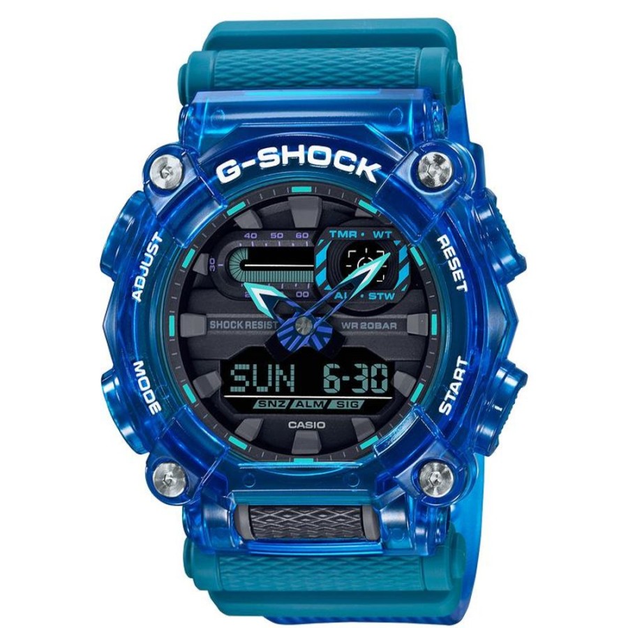 Watches G-Shock | Duo Sound Wave Blue